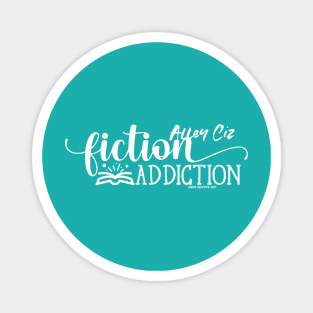 Alley Ciz Fiction Addiction White Magnet